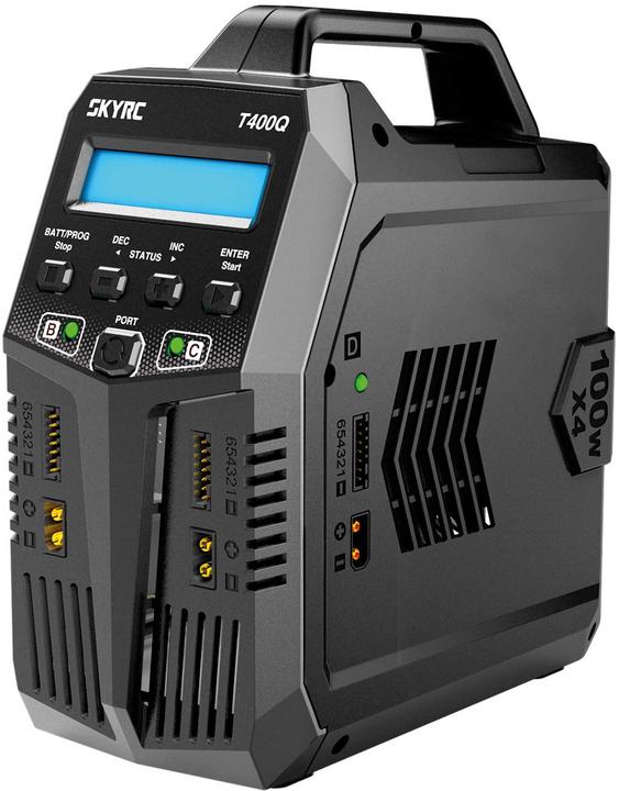 Actual product image SkyRC Quad Charger T400Q AC/DC 1-6S