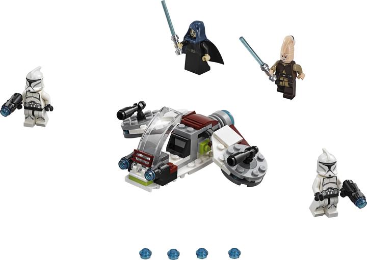 Actual product image LEGO Jedi and Clone Troopers (75206, LEGO Star Wars)