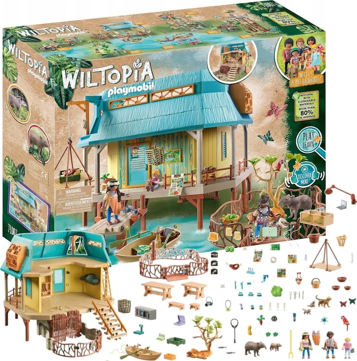 Actual product image Playmobil Animal Care Station (71007, Playmobil Wiltopia)