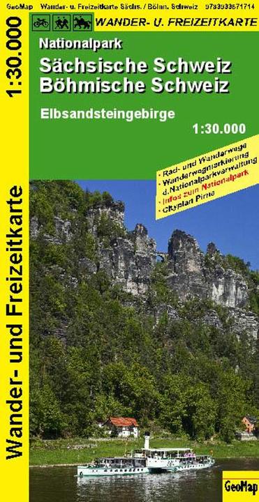 Produktbild Nationalpark Sächsische Schweiz, Böhmische Schweiz 30000