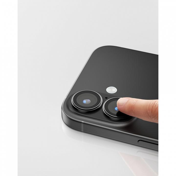 Image du produit Belkin 1x2 Kameralinsenschutz TempGlass iPhone 16/16 Plus (2 pcs, Apple iPhone 16, Apple iPhone 16 Plus)
