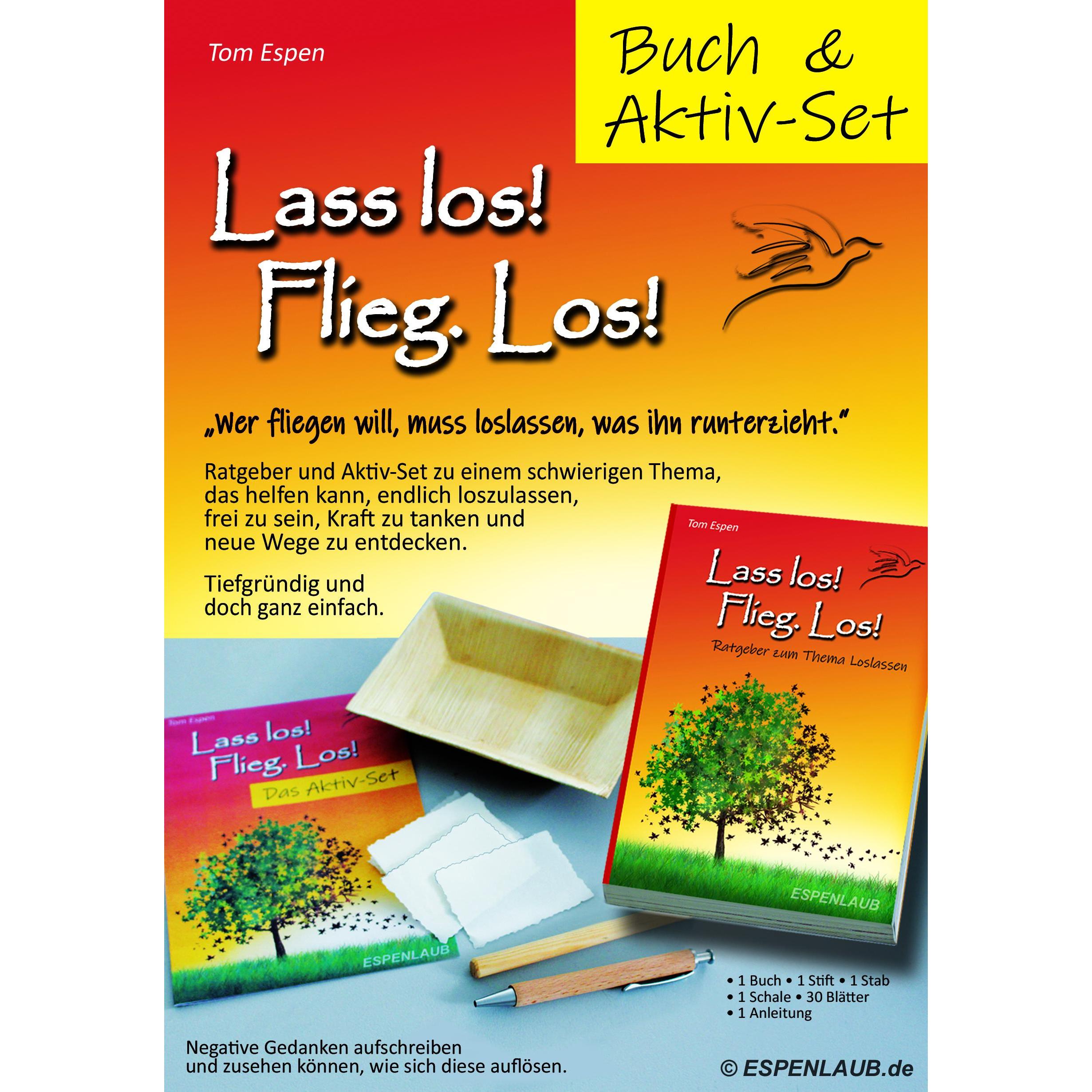 Lass los! Flieg.Los! Buch + Aktiv-Set, Ratgeber von Tom, Espen