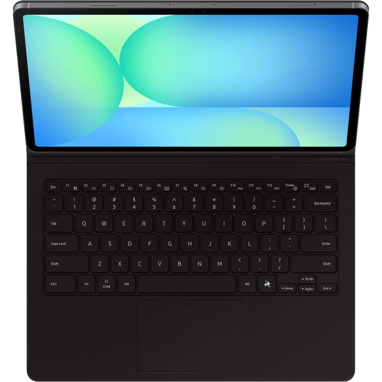 Samsung EF-DX625 (Samsung Galaxy Tab S10 FE+), Tablet Tastatur, Schwarz