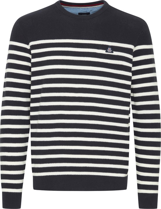 Produktbild FQ1924 FQKyle stripe crew neck knit 21900651 (L)