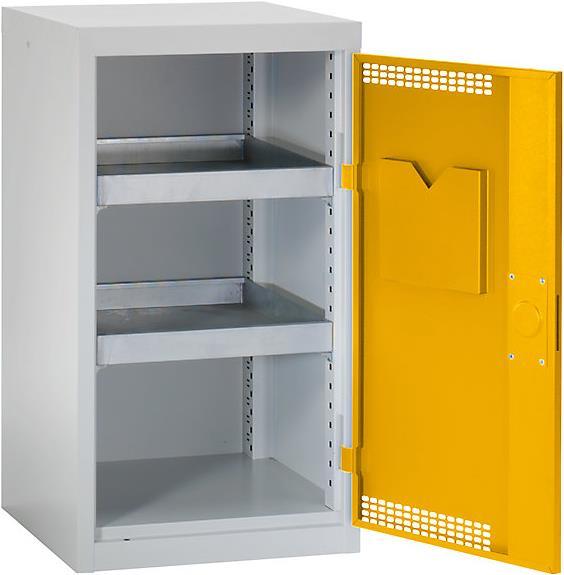 Produktbild kaiserkraft Umweltschrank, Türen gelocht (50 cm, 90 cm)