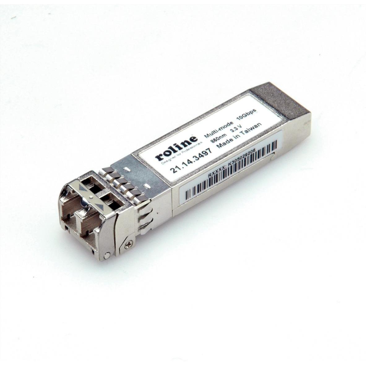 Thumbnail - Roline Mini-GBIC Modul 10G, Transceiver, Silber