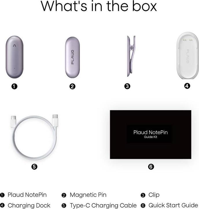 Actual product image Plaud NotePin (64 GB)