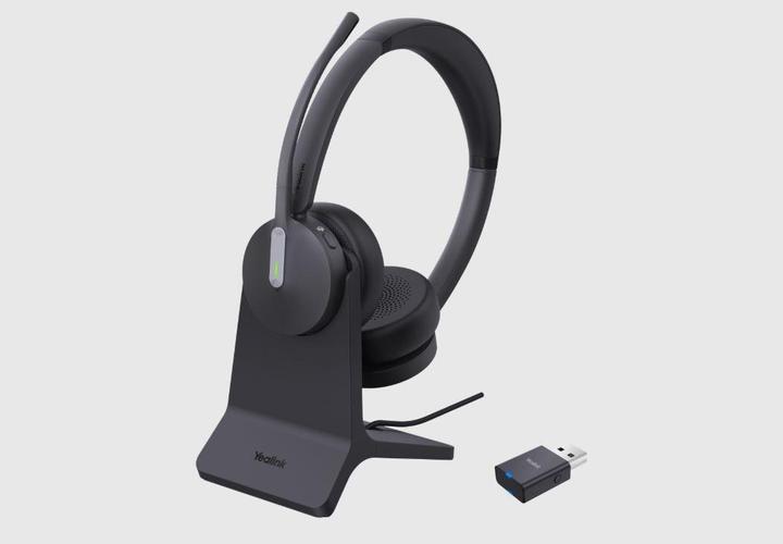 Produktbild Yealink WH64 Hybrid Dual Teams mit Ladestation (Kabellos, USB-A, Microsoft Teams)
