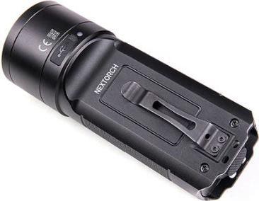 Actual product image Nextorch Taktische LED-Taschenlampe HL10, 10'000 Lumn (inkl. Akku) (13.40 cm, 10000 lm)