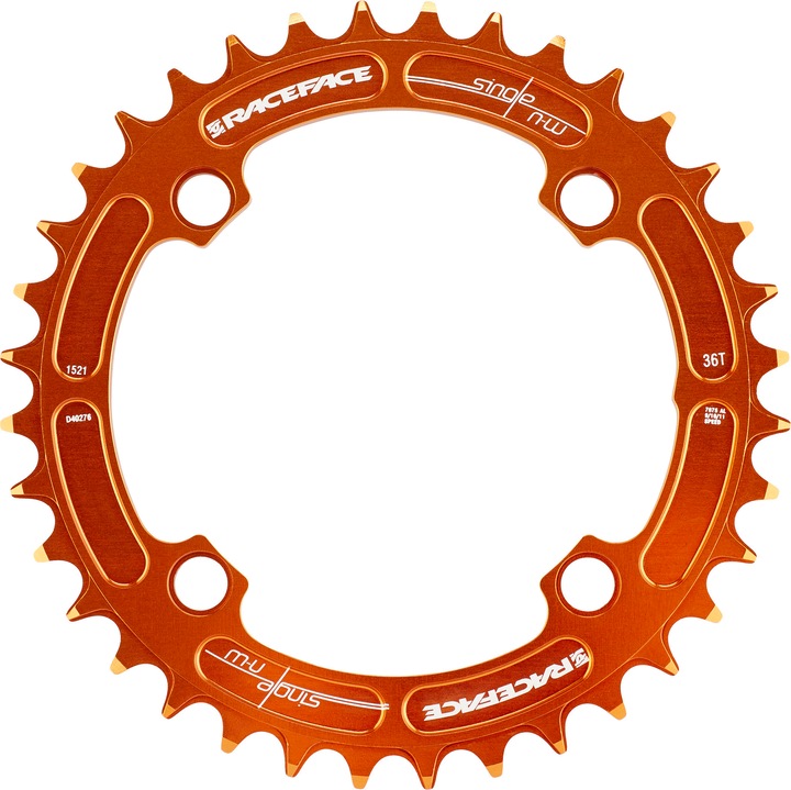 Actual product image Race Face Narrow Wide chainring 4-bolt 10/11/12-speed (34)