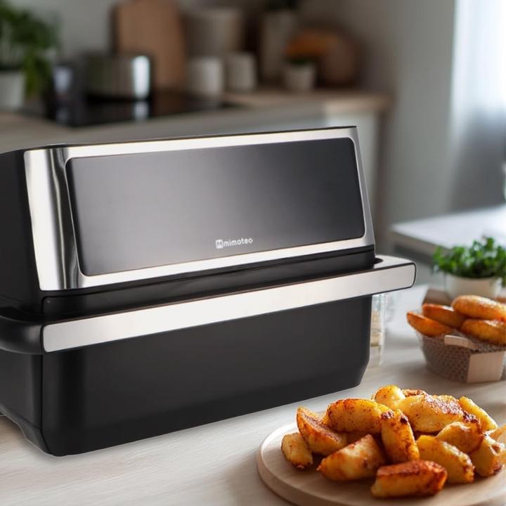 Produktbild M Mimotec Luftfriteuse ohne Öl, Touchscreen, 10 Programme, 2850 W, gesundes Kochen