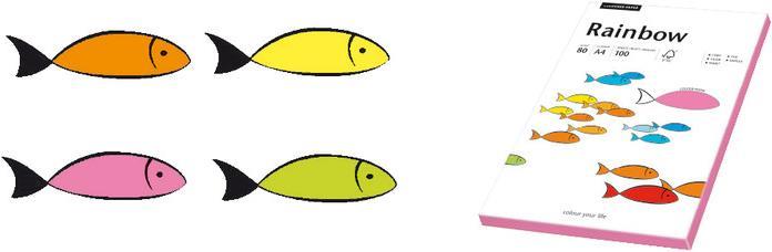 Immagine prodotto Rainbow Carta copiativa colorata al neon (80 g/m², 100 x, A4)