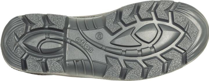 Actual product image Atlas Men's S3 safety shoes "ANATOMIC BAU 500" black size 42 (S3, 42)