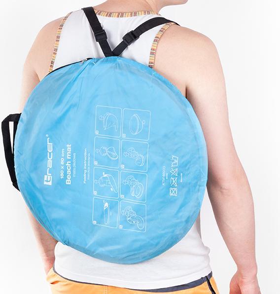 Immagine prodotto Tracer Tappeto Tra Pop-up mėlyna 180 x 80 cm (tenda da spiaggia, 0.30 kg)