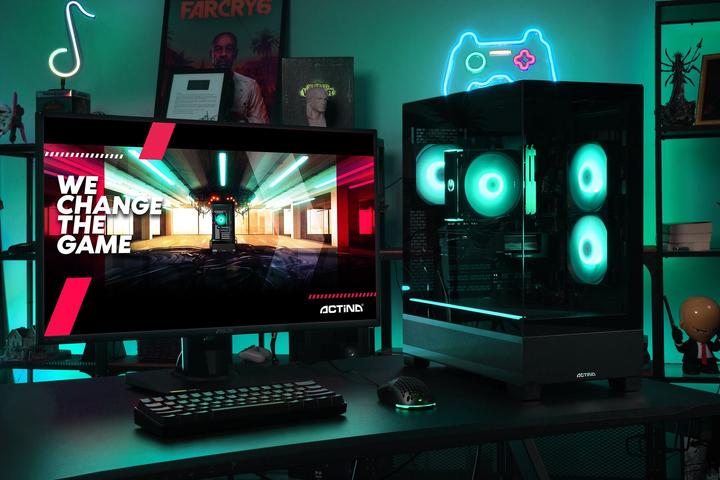 Produktbild Actina Gaming GameOn (Intel Core i5-12400F, 32 GB, 1000 GB, Arc A580)