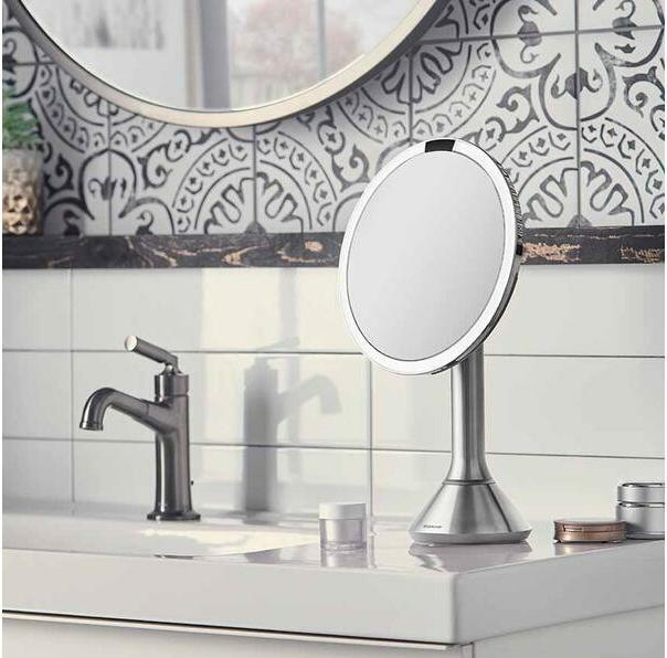 Immagine prodotto Simplehuman Specchio cosmetico con sensore touch control (25,5 x 13,5 x 42,5 cm)