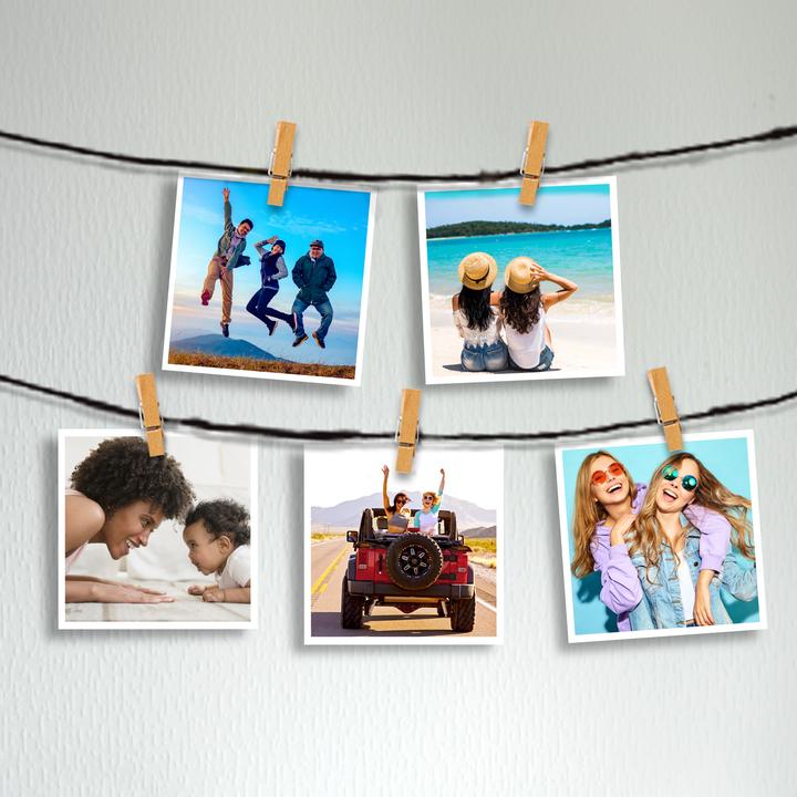 Produktbild HP Advanced Glänzend (250 g/m², 127 x 127 mm, 20 Stk.)