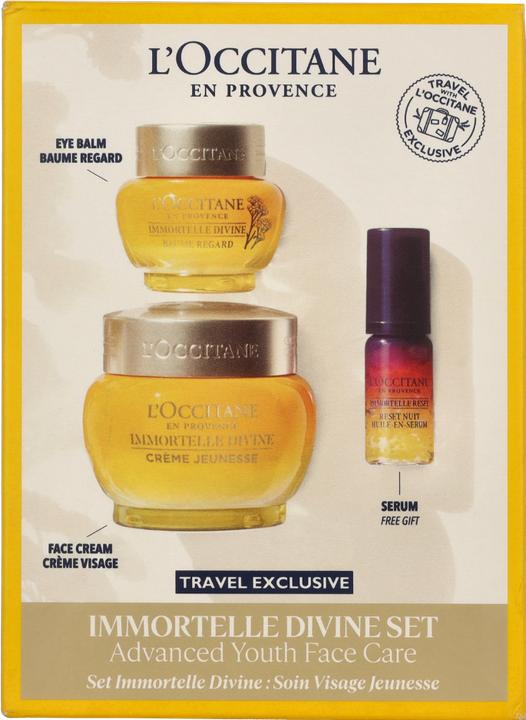 Produktbild L'Occitane En Provence Immortelle Divine Gift Set (Gesichtspflege Set)