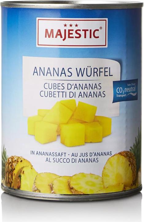 Produktbild Majestic Ananaswürfel