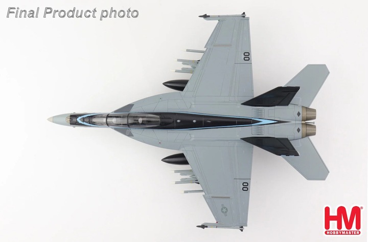 Image du produit Hobby Master F/A-18F DOPPELSITZER Super Hornet Top Gun peinture spéciale 50e anniversaire, modèle en métal 1:72