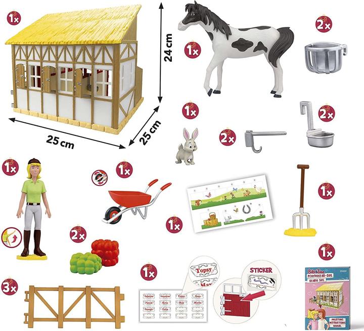 Actual product image Craze Bibi & Tina - Horse stable set