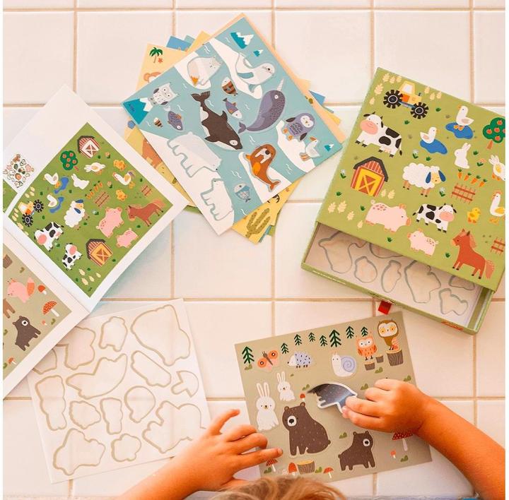 Actual product image Apli Sticker game (8 Sticker)