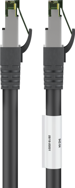 Image du produit Goobay Câble de réseau (S/FTP, CAT8.1, 1 m)