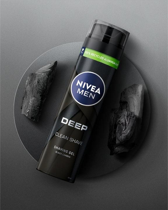 Immagine prodotto NIVEA MEN Pulizia profonda degli uomini (200 ml, Gel da barba)