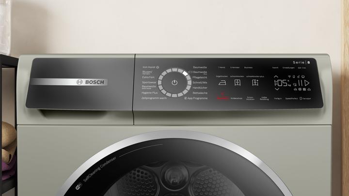 Actual product image Bosch Hausgeräte BOSC Heat Pump Dryer (9 kg, Changeable)