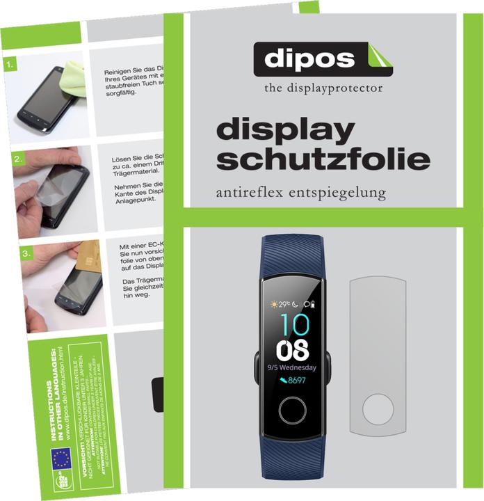 Actual product image Dipos Screen Protector Anti-Glare (Mi Band 4)