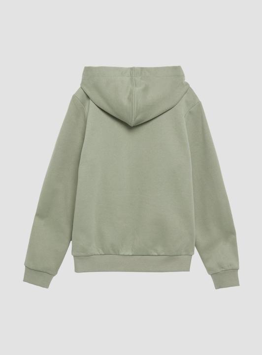 Produktbild S.Oliver Sweatshirt Wärmendes Kapuzen-Sweatshirt mit Frontprint (158, 164)
