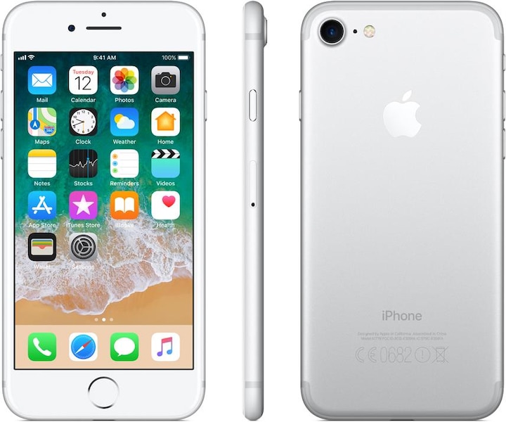 Apple iPhone 7 (32 GB, Silver, 4.70", Single SIM, 12 Mpx, 4G)