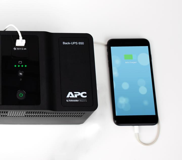 Productafbeelding APC BE650G2-GR (650 VA, 400 W, Standby UPS)