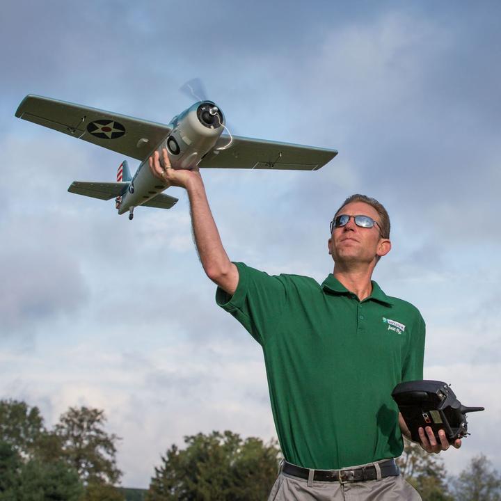 Produktbild Parkzone F4F Wildcat 1000mm BNF Basic mit AS3X (Warbird)