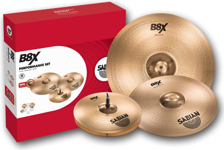 Produktbild Sabian B8X Performance Set (3 teilig). (20", Becken)