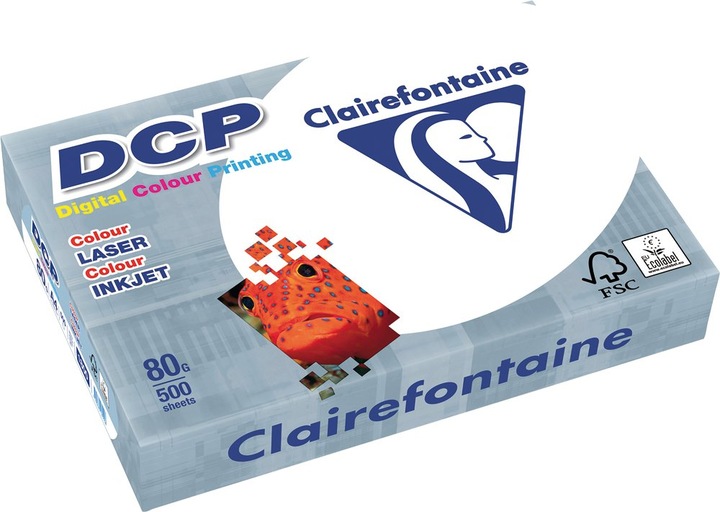 Actual product image Clairefontaine Dcp (80 g/m², 500 x, A4)