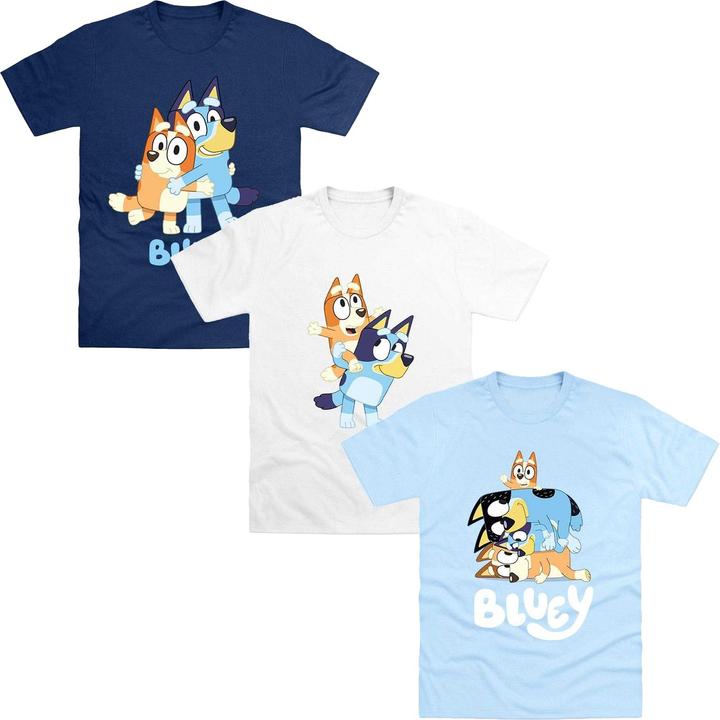 Produktbild Bluey TShirt (3erPack) (92)