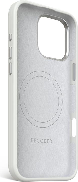 Produktbild Decoded AntiMicrobial Silicone Backcover with MagSafe for iPhone 16 Pro Max - Gray (Apple iPhone 16 Pro Max)