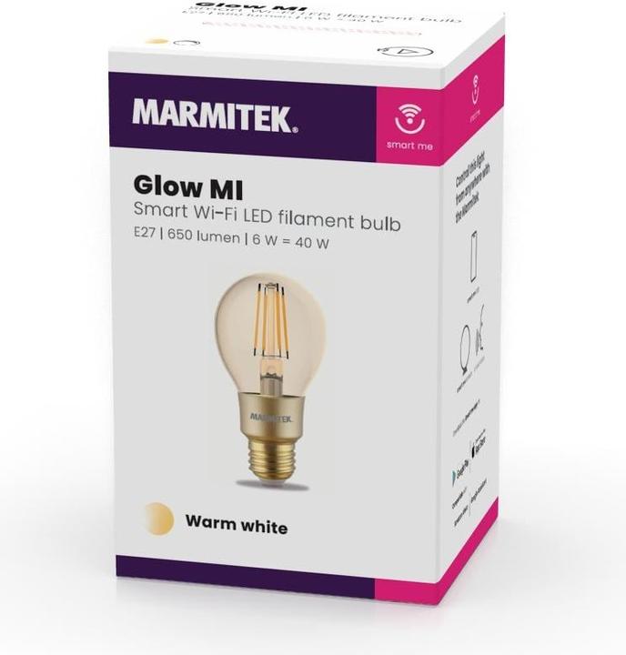 Produktbild Marmitek Smart me Glow MI (E27, 650 lm, 1x)