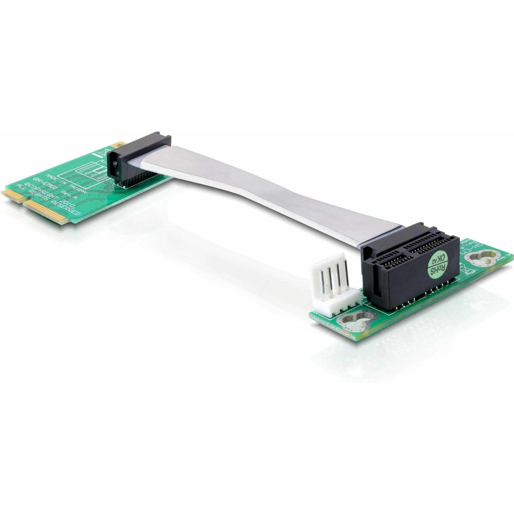 Delock Mini PCI-Express Riserkarteadapter, Mainboard Zubehör