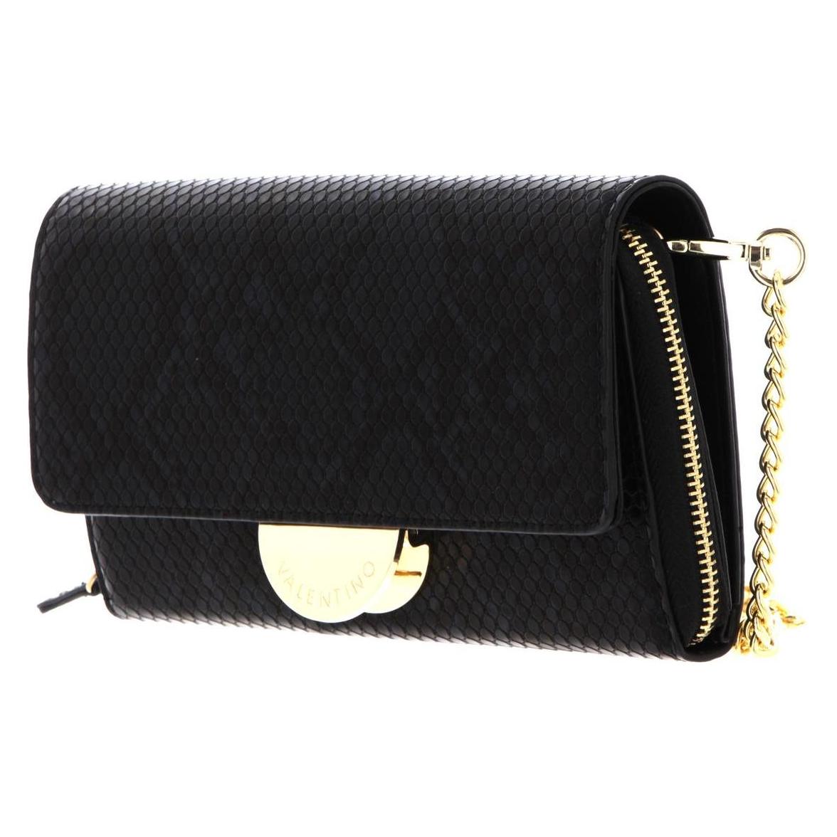 Valentino, Damen, Portemonnaie, Cedar Wallet, Schwarz