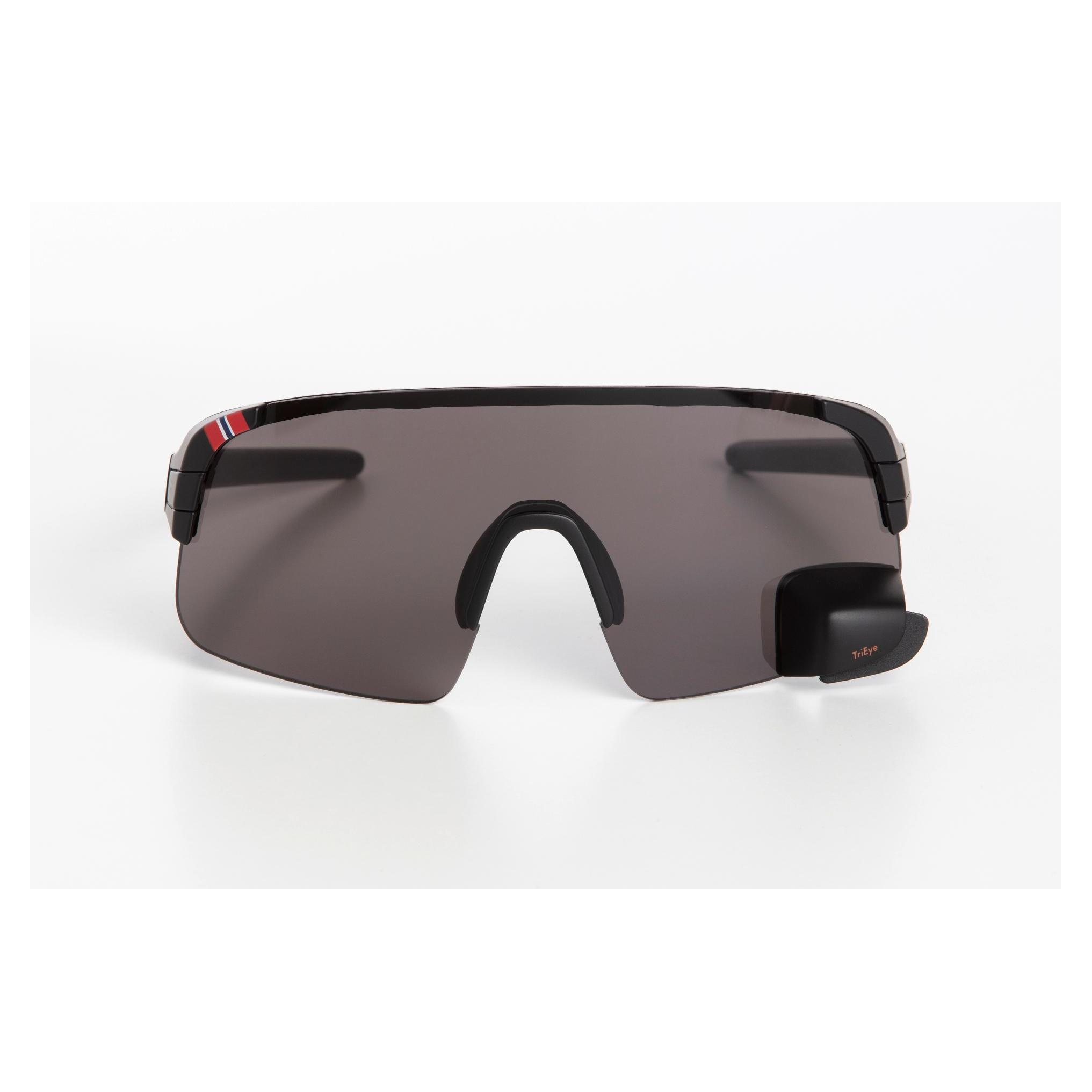 Thumbnail - Tri Eye, Herren, Sportbrille, View Sport Standard (Black, Smoke), Schwarz, Grau