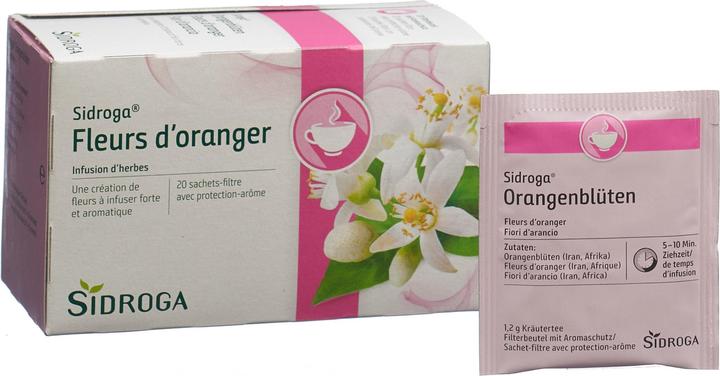 Immagine prodotto Sidroga Tè ai fiori d'arancio (1.20 g)