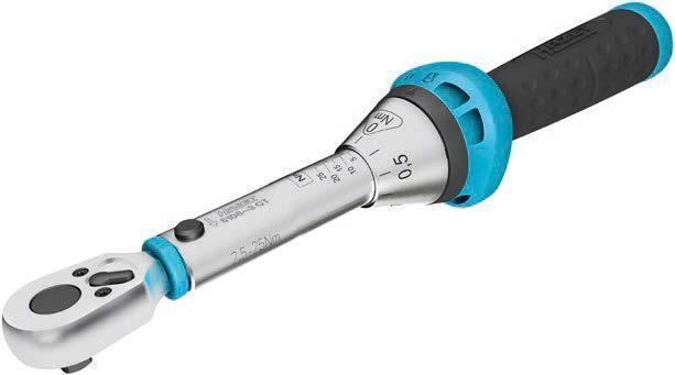 Image du produit HAZET Clé dynamométrique 5120-3CT ∙ Nm min.-max.: 10 - 60 Nm ∙ Tolérance : 3% ∙ Carré massif 12,5 m… (1/2", 10 Nm, 60 Nm)