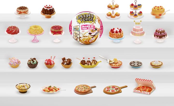 Actual product image MGA s Miniverse- Make It Mini Foods: Diner in PDQ Series 2A
