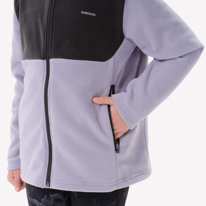 Image du produit Quechua Veste polaire enfants taille 122-170 randonnée - MH500 Zip TW (12, 13, 14)