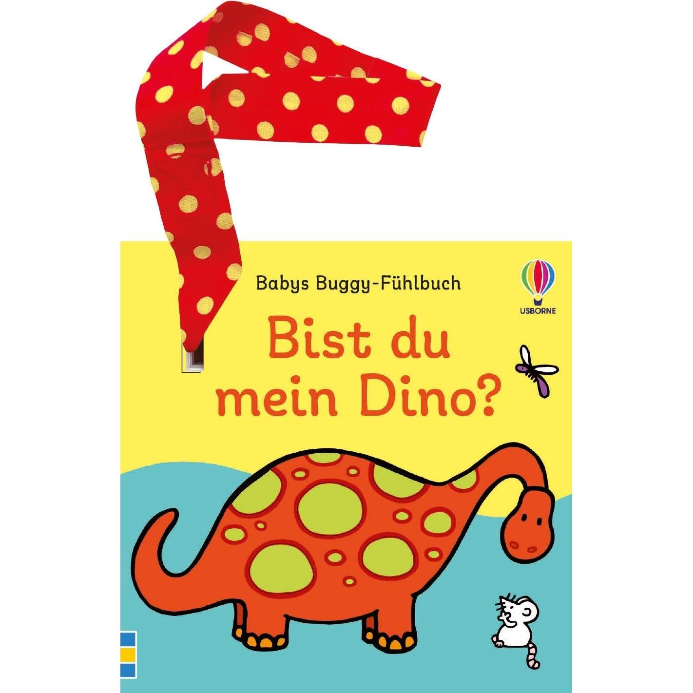 Usborne Publishing, Libro bebè, Babys Buggy-Fühlbuch: Bist du mein Dino (Tedesco)
