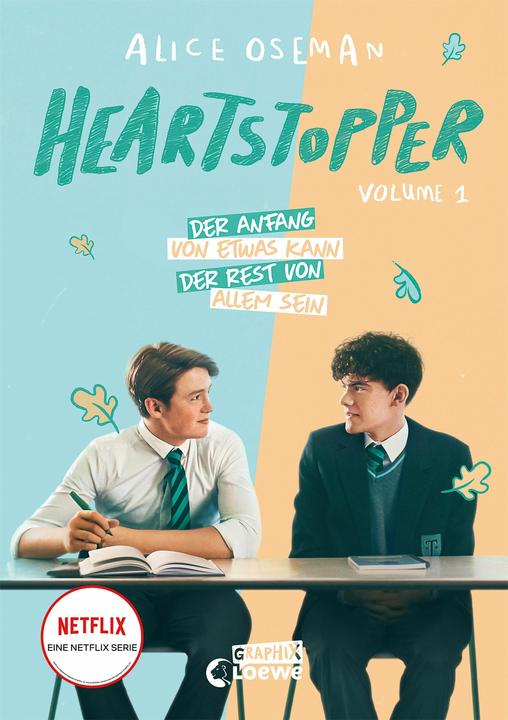 Image du produit Heartstopper Volume 1 (Allemand, Alice Oseman, Loewe Graphix, Vanessa Walder, 2022)
