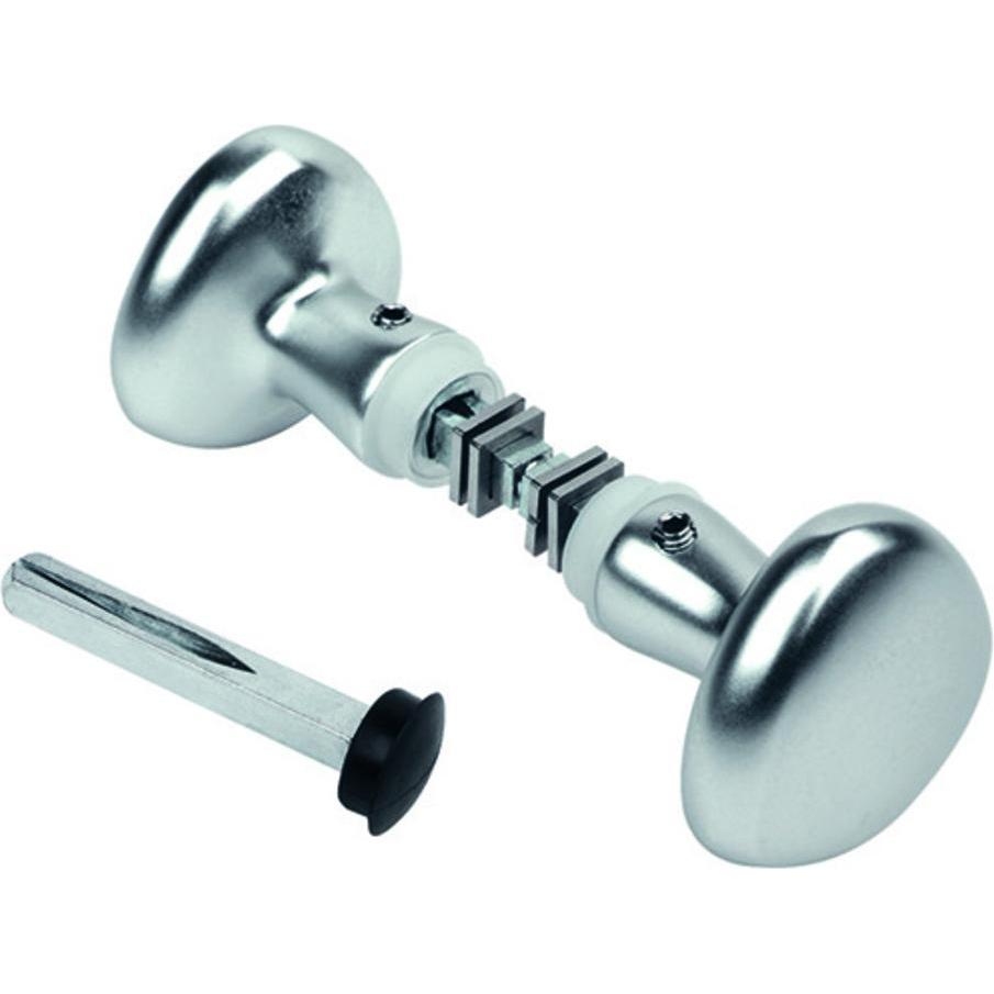 Locinox, Baubeschläge + Holzverbinder, Drehknopf-Drücker-Set 3006KR (2 Stk.)