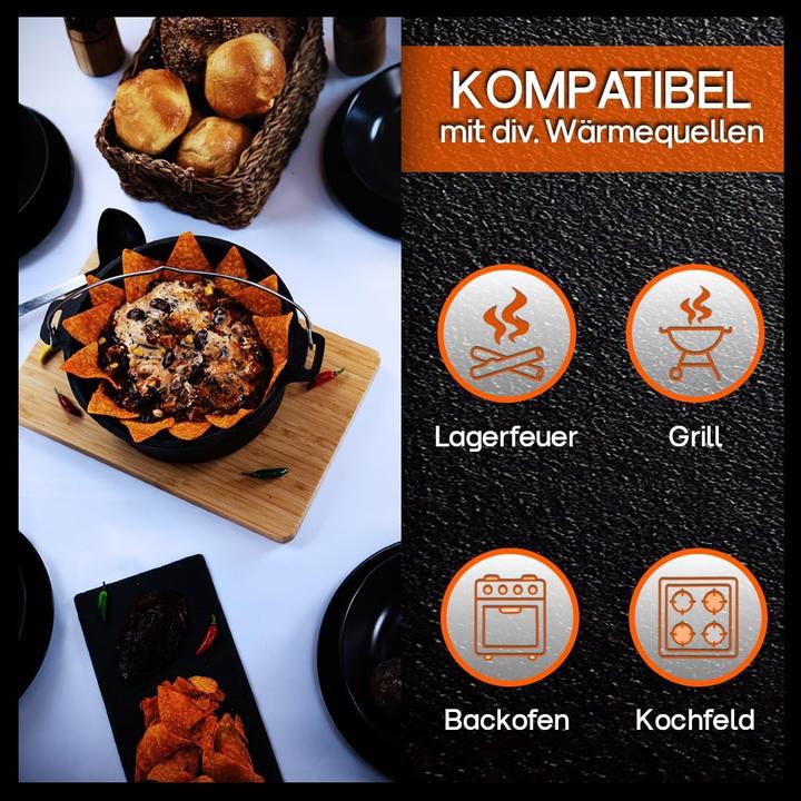 Actual product image Grillschweine Dutch Oven